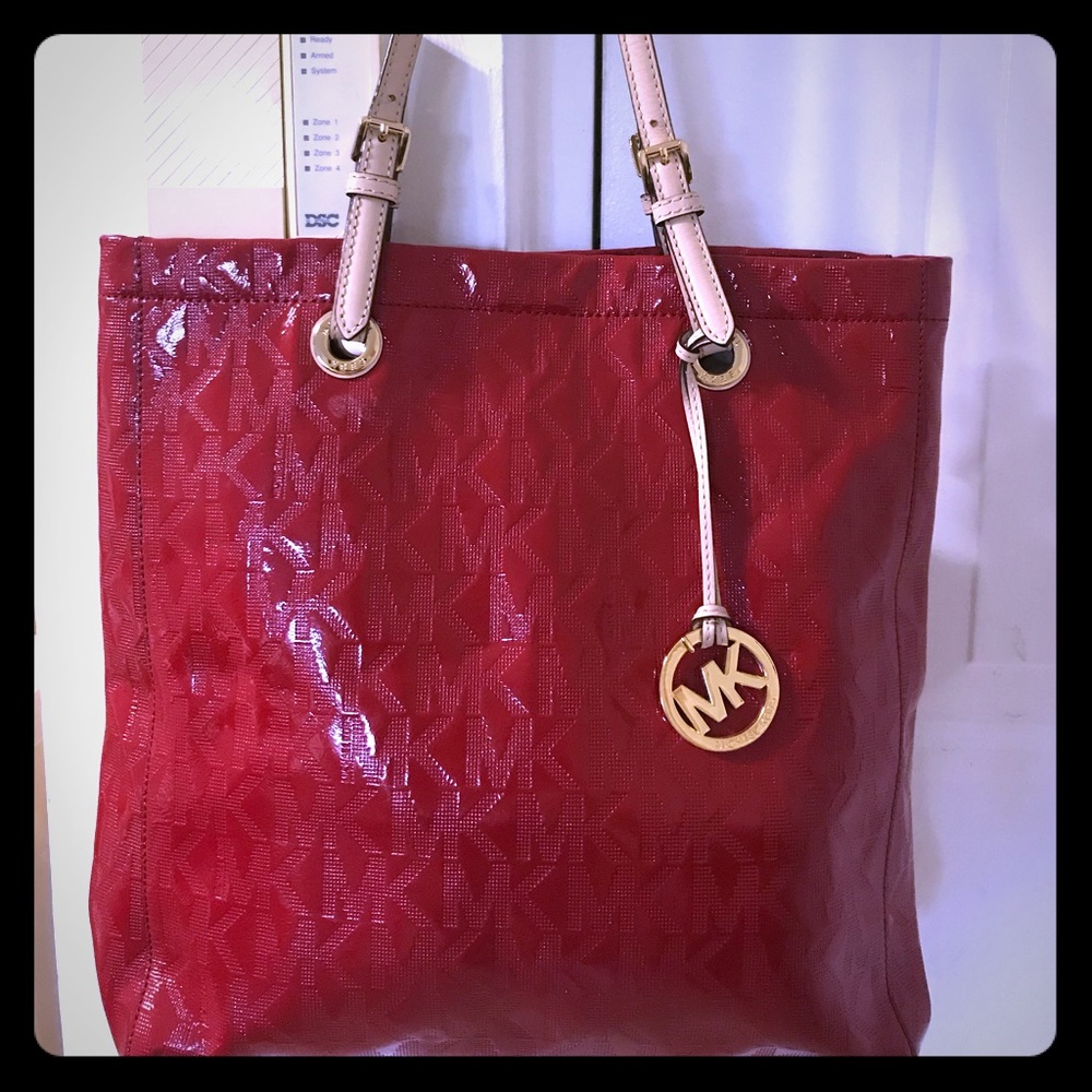 Michael Kors leather tote